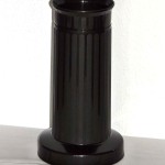 Zátěžová váza černá, úzká